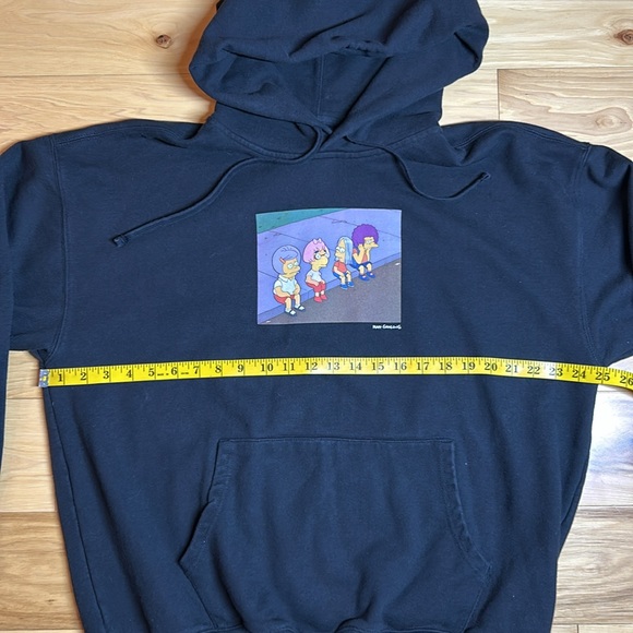 Levi’s X The Simpsons Black Heavy Hoodie | Size Large - Picture 3 of 7